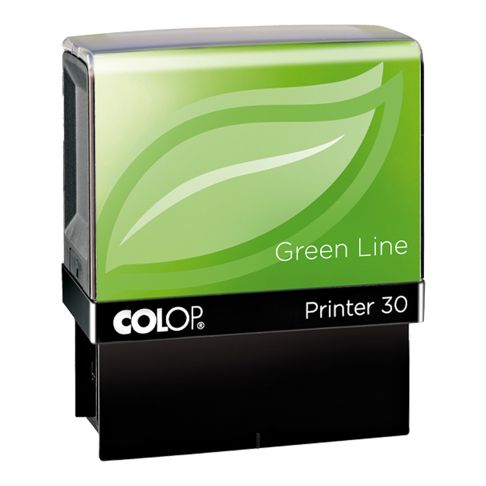 Colop Printer 30 Green Line. Laat hier uw duurzame stempel maken met tekst en/of logo.