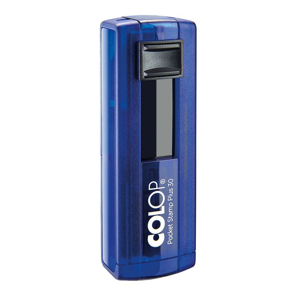 Pocket Stamp 30 Plus, blauw