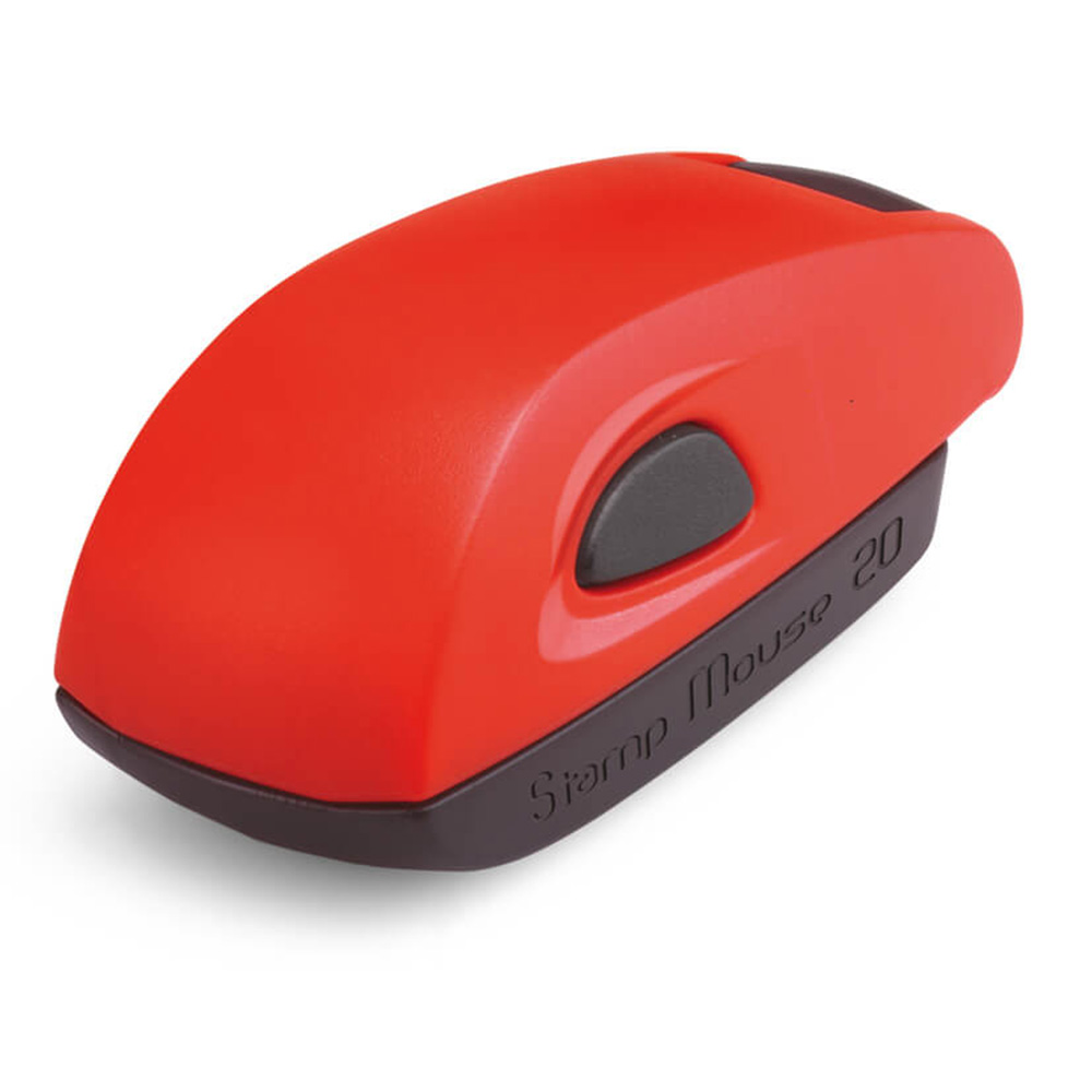 Stamp Mouse 20 rood